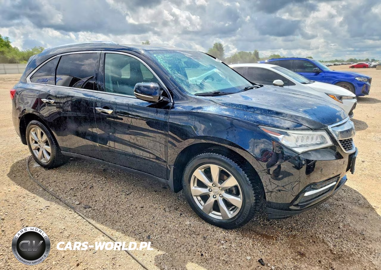 2016 Acura Mdx Advance VIN:5FRYD4H95GB013483 - 4