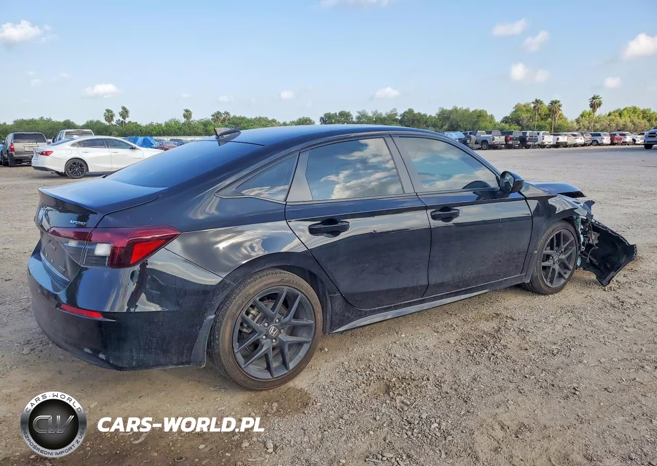 2025 Honda Civic Sport VIN:2HGFE4F83SH338461 - 3