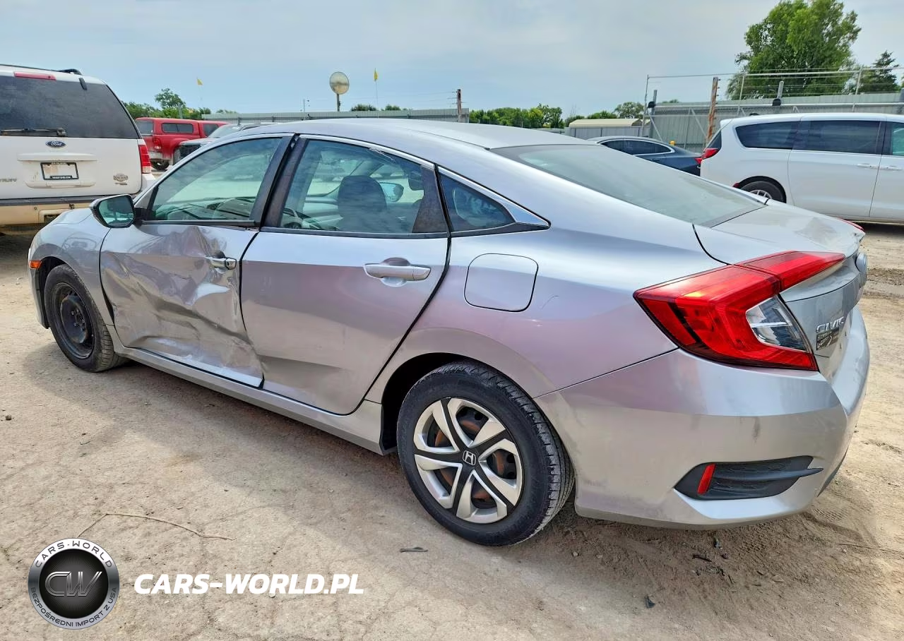 2017 Honda Civic Lx VIN:19XFC2F52HE074961 - 2
