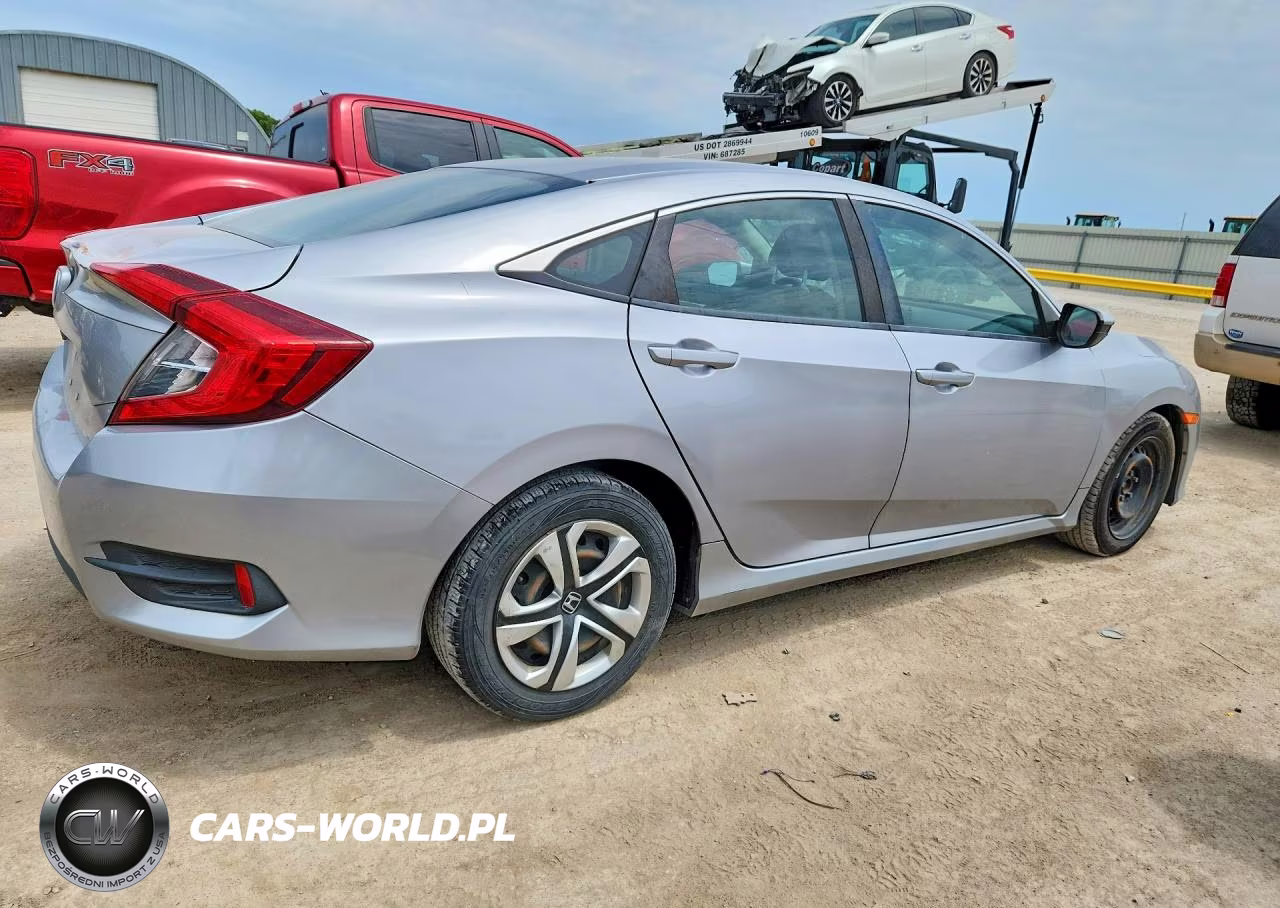 2017 Honda Civic Lx VIN:19XFC2F52HE074961 - 3