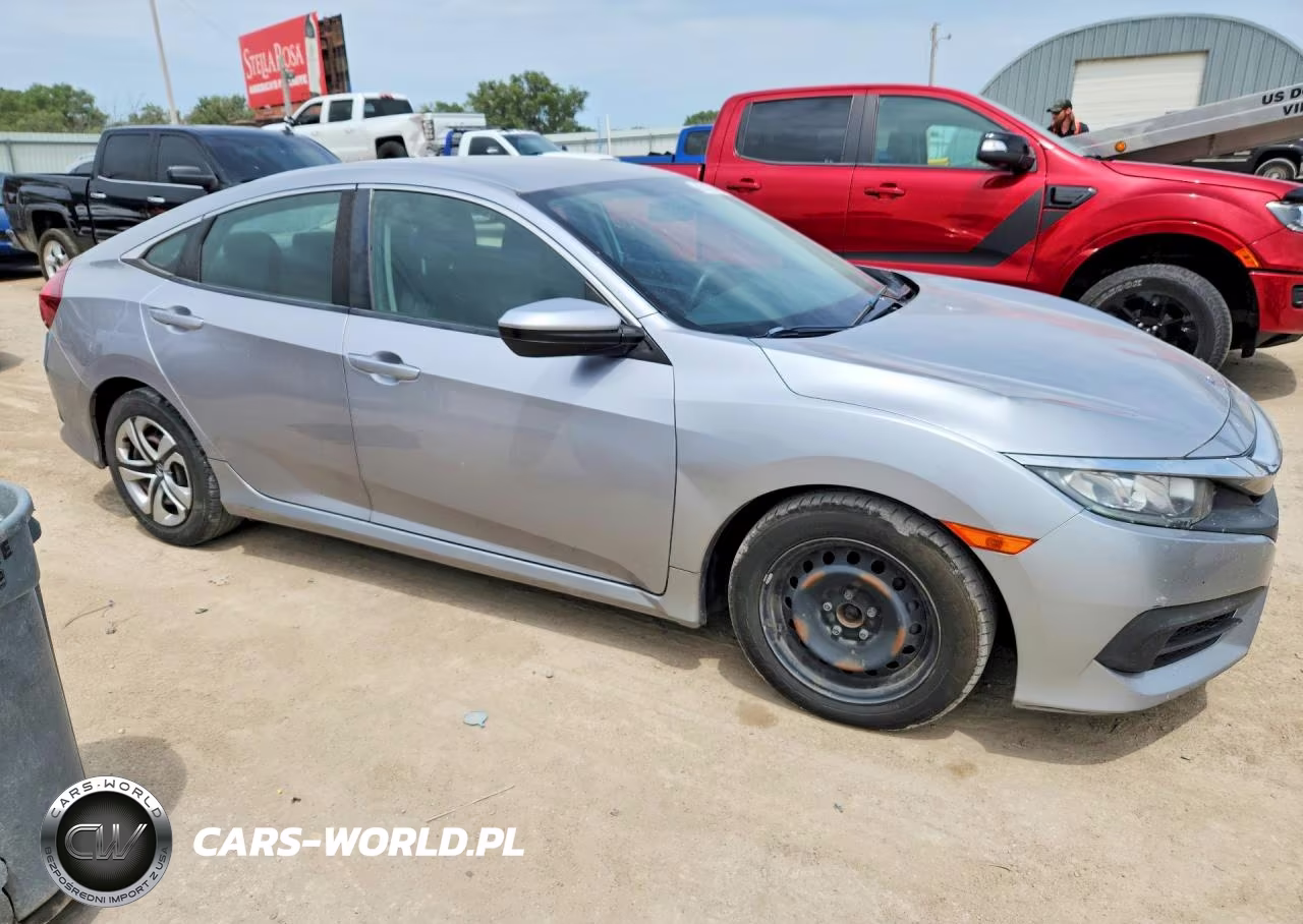 2017 Honda Civic Lx VIN:19XFC2F52HE074961 - 4