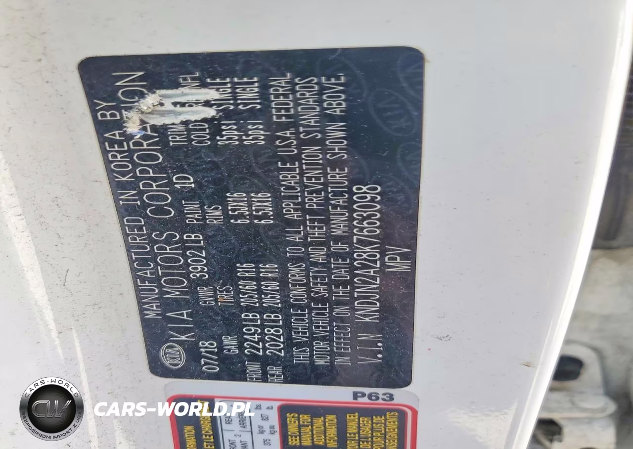 2019 Kia Soul Base VIN:KNDJN2A28K7663098 - 14