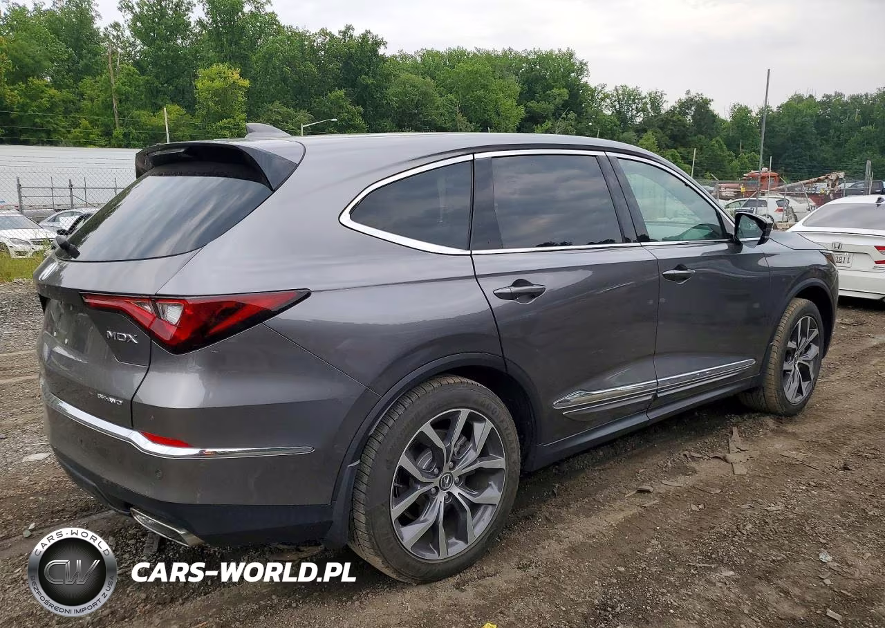 2022 Acura Mdx Technology VIN:5J8YE1H4XNL014139 - 3