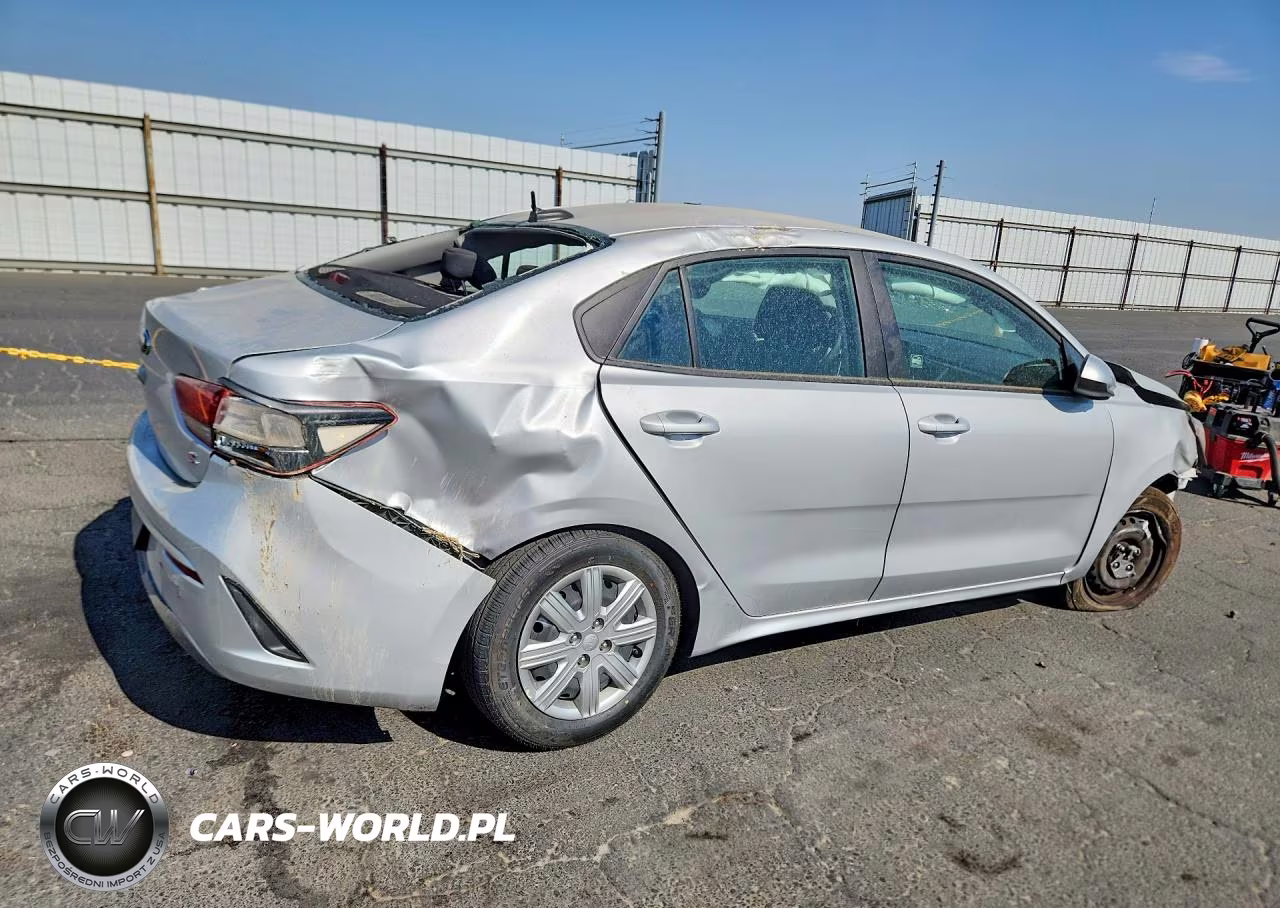 2021 Kia Rio S VIN:3KPA24AD5ME391215 - 3