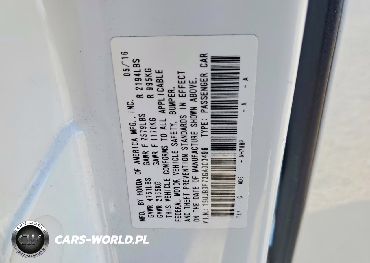 2016 Acura Tlx Advance VIN:19UUB3F73GA003496 - 12
