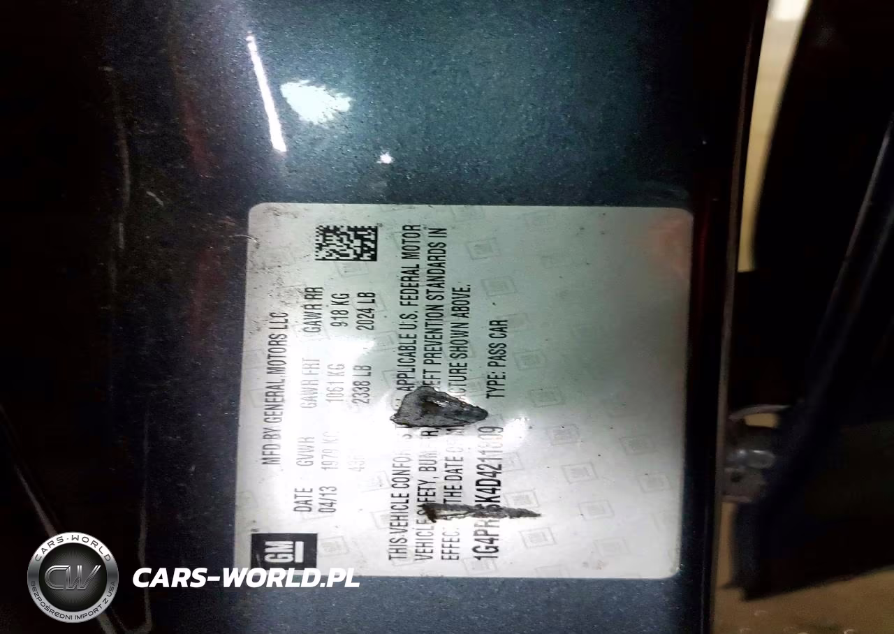 2013 Buick Verano Convenience VIN:1G4PR5SK4D4211809 - 12