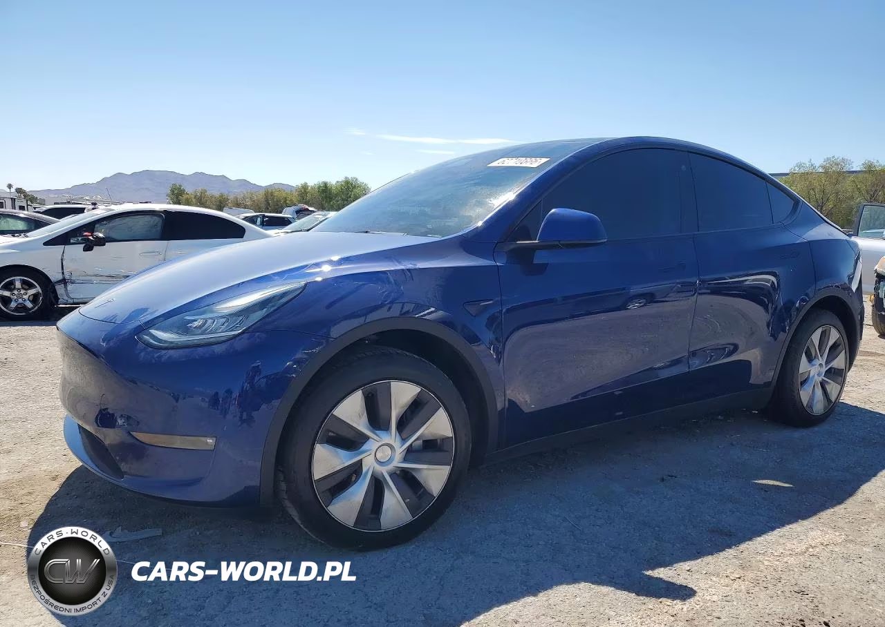 2022 Tesla Model Y VIN:7SAYGDEEXNF461308 - 1