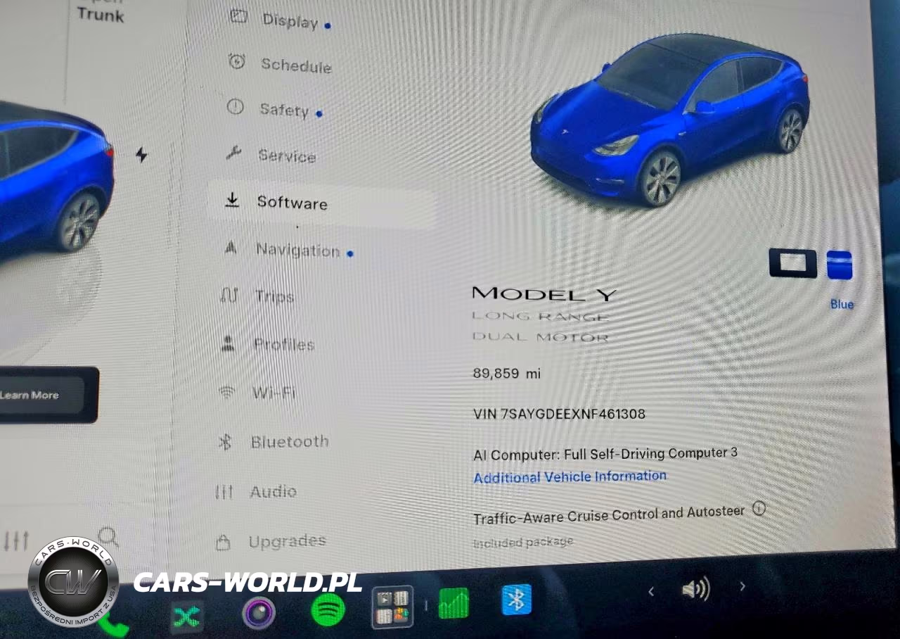 2022 Tesla Model Y VIN:7SAYGDEEXNF461308 - 9