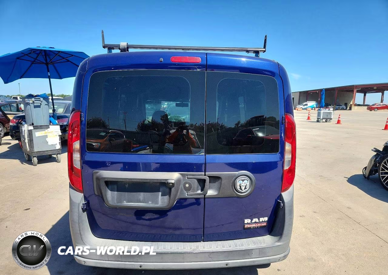 2016 Ram Promaster City St Delivery Van VIN:ZFBERFATXG6C82586 - 6