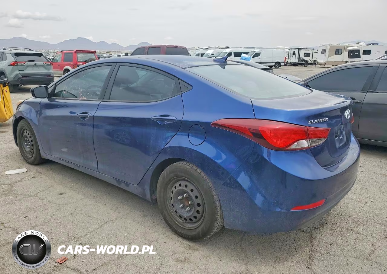 2016 Hyundai Elantra Se VIN:5NPDH4AE7GH733011 - 2