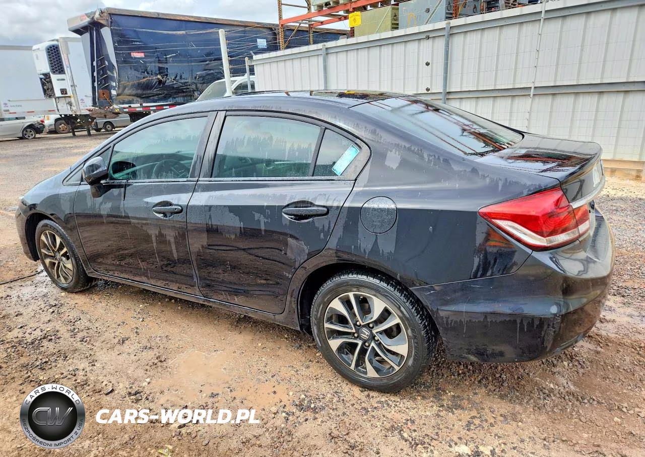 2013 Honda Civic Ex VIN:2HGFB2F81DH532020 - 2