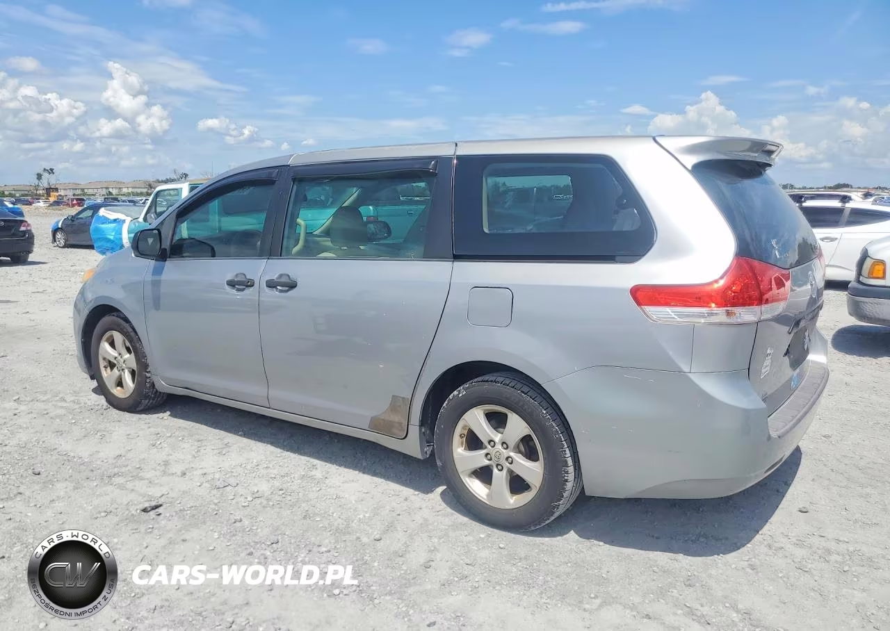 2011 Toyota Sienna Base 7-Passenger VIN:5TDZK3DC8BS165141 - 2
