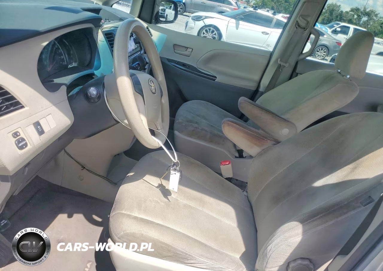 2011 Toyota Sienna Base 7-Passenger VIN:5TDZK3DC8BS165141 - 7