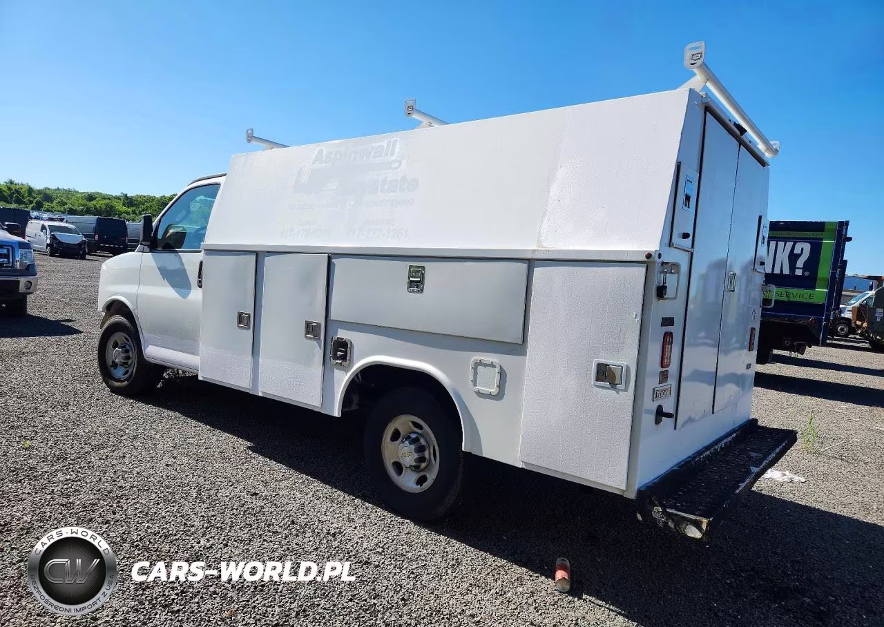 2020 Chevrolet Express Utility - Service Truck VIN:1GB0GRFG9L1272229 - 2