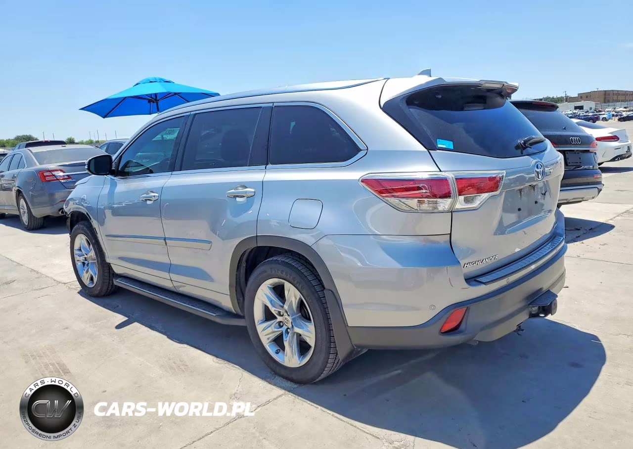 2014 Toyota Highlander Limited VIN:5TDYKRFH6ES012155 - 2