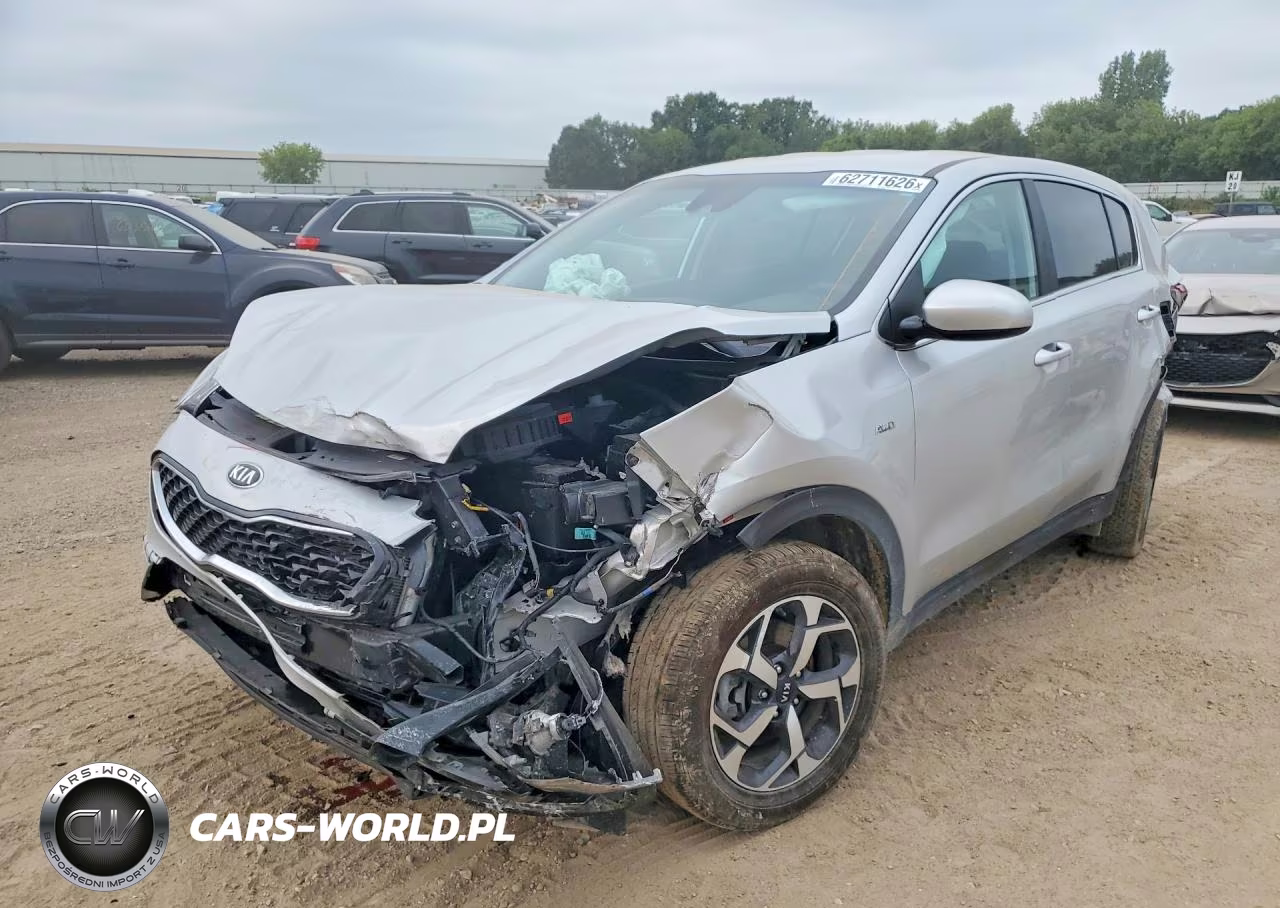 2022 Kia Sportage Lx VIN:KNDPMCACXN7016203 - 1