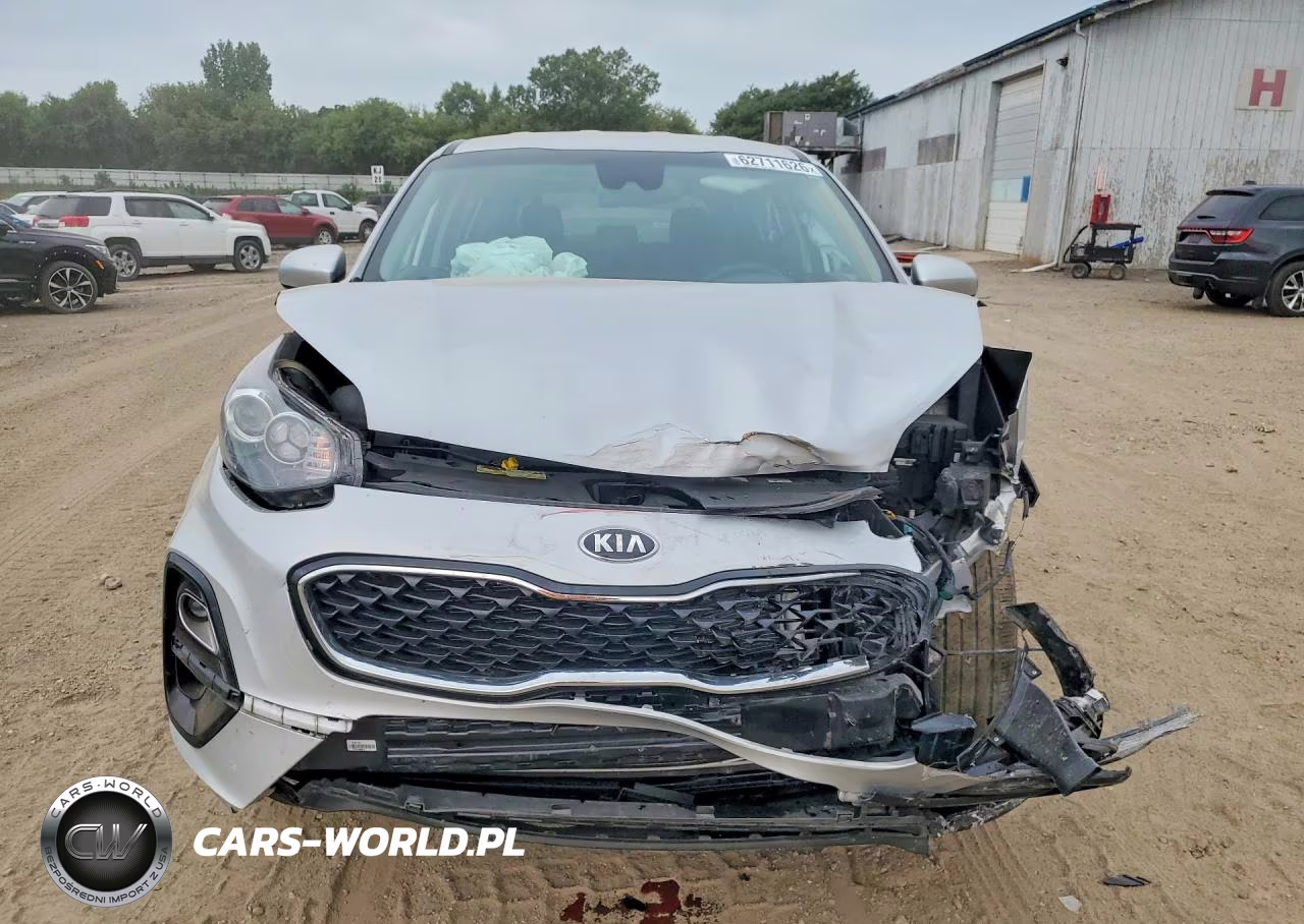 2022 Kia Sportage Lx VIN:KNDPMCACXN7016203 - 5