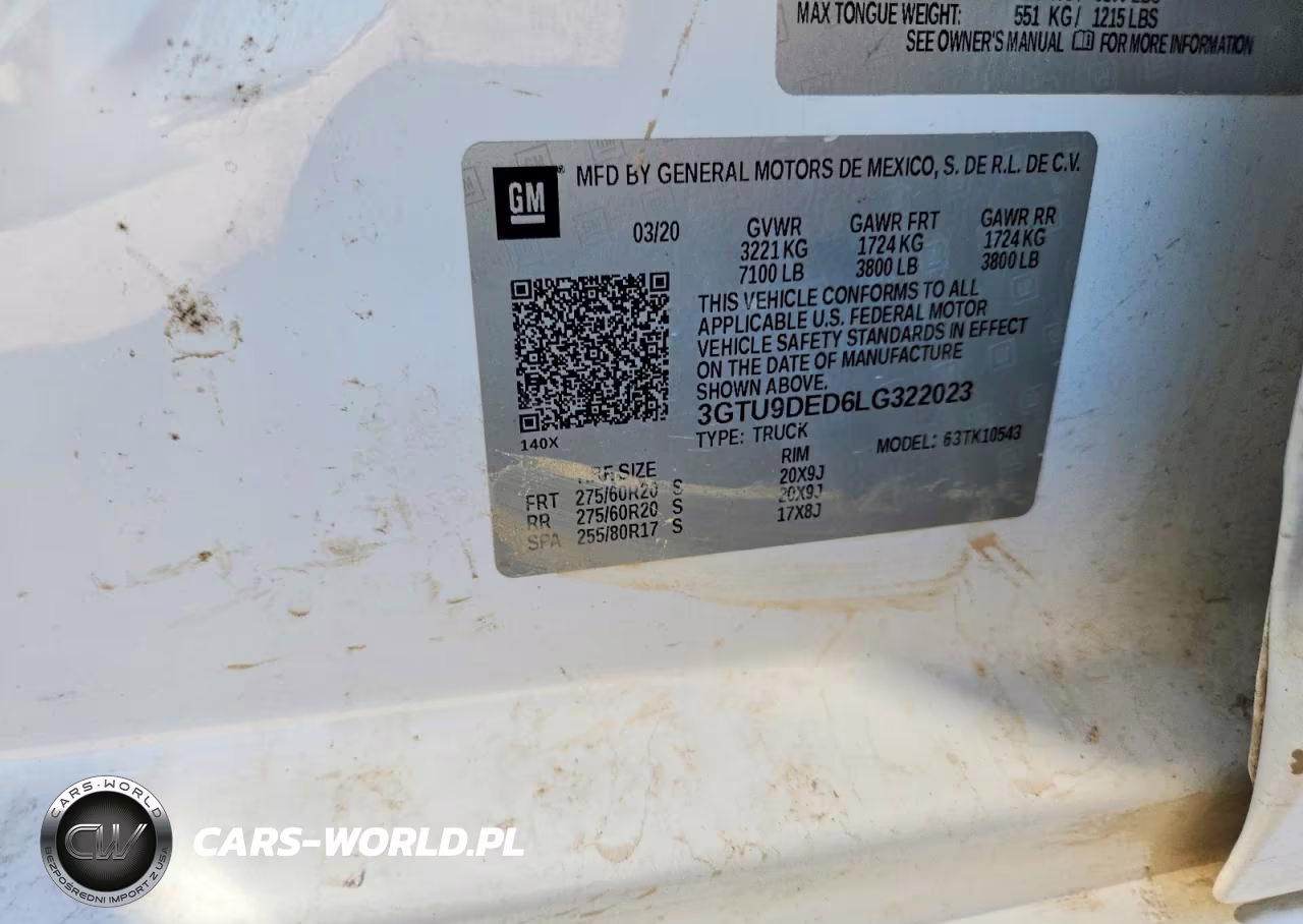 2020 GMC Sierra K1500 Slt VIN:3GTU9DED6LG322023 - 13