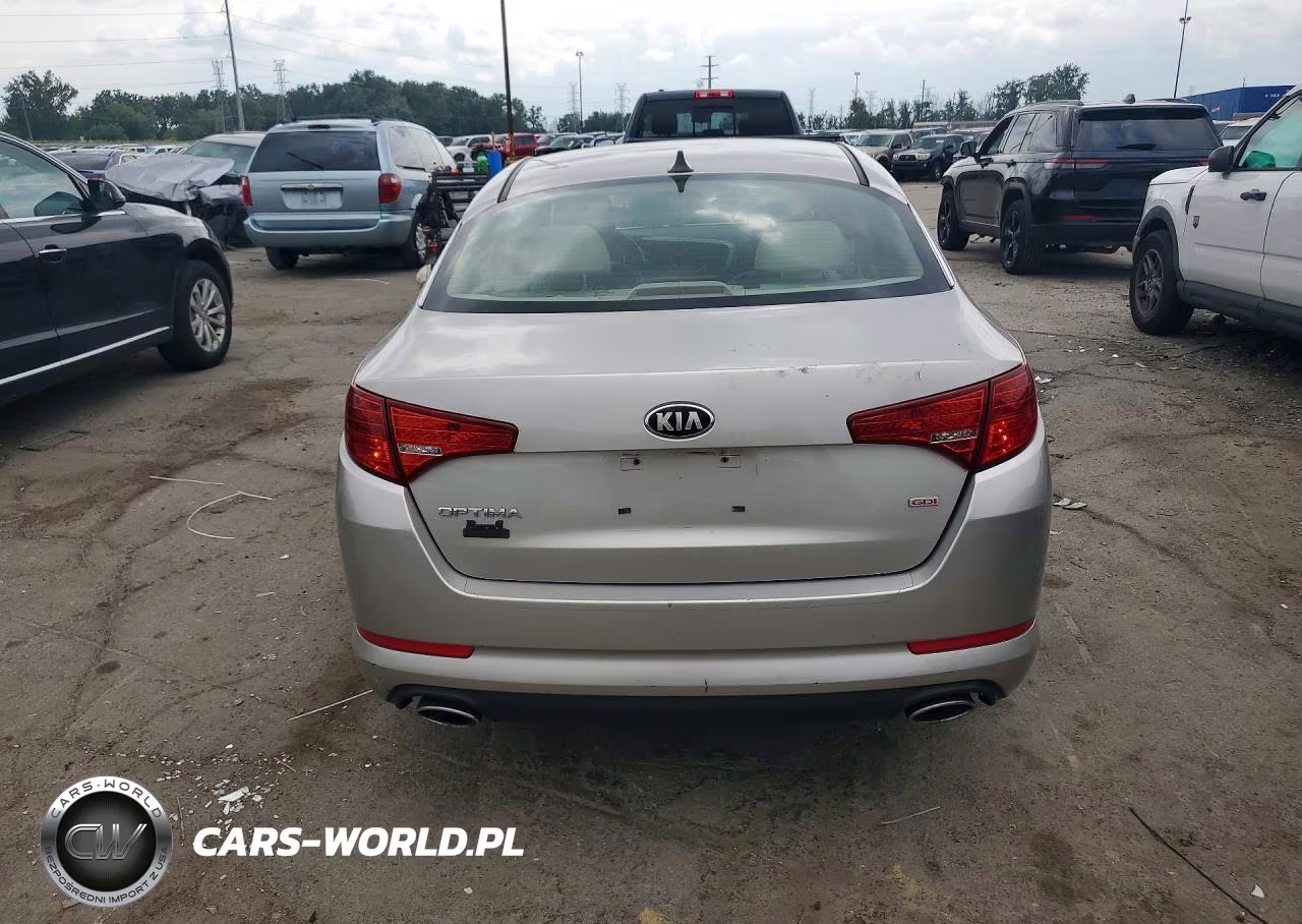 2013 Kia Optima Lx VIN:KNAGM4A77D5364315 - 6