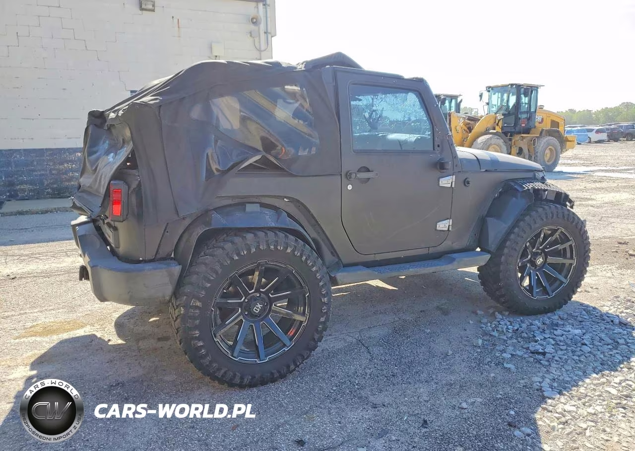 2014 Jeep Wrangler Sport VIN:1C4AJWAG4EL127971 - 3