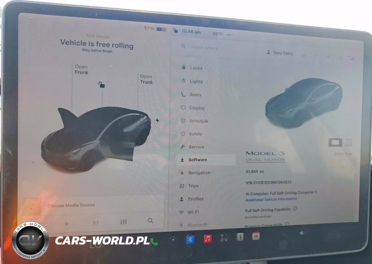 2021 Tesla Model 3 VIN:5YJ3E1EC0MF094833 - 9