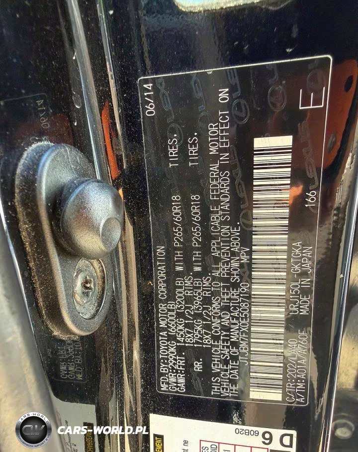 2014 Lexus Gx 460 VIN:JTJBM7FX0E5087190 - 10