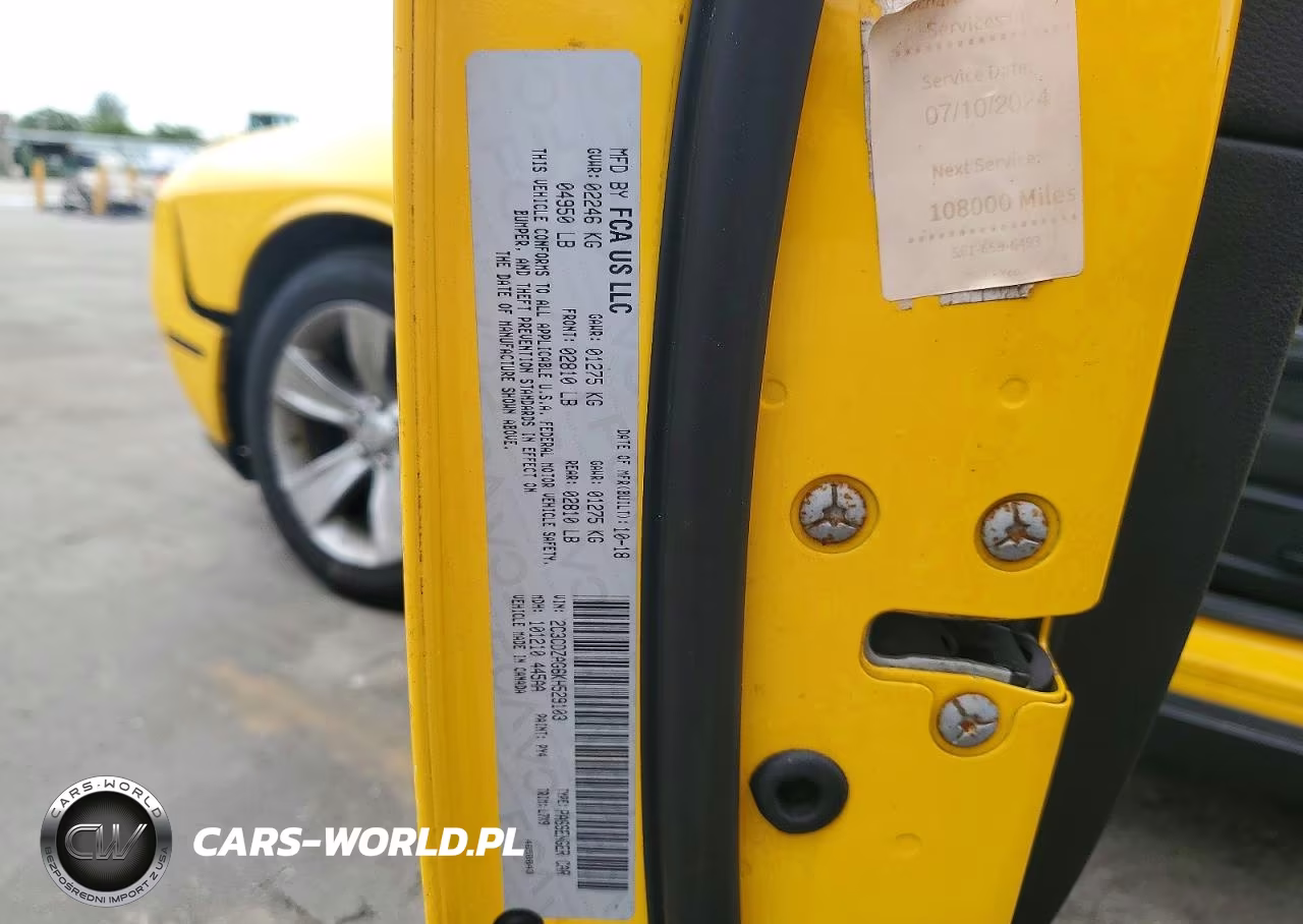 2019 Dodge Challenger Sxt VIN:2C3CDZAG6KH529103 - 12