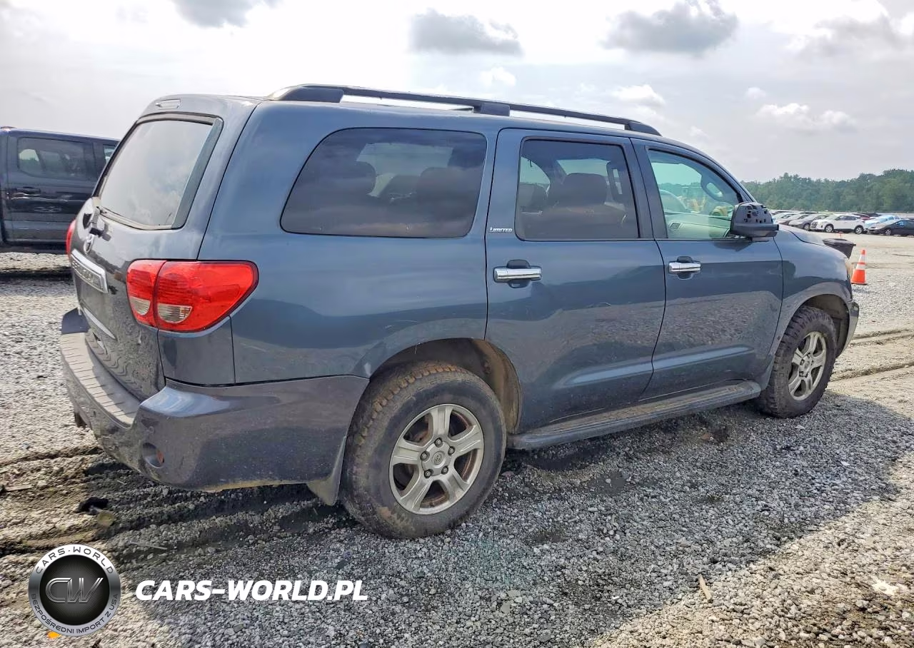 2008 Toyota Sequoia Limited VIN:5TDZY68A18S004325 - 3