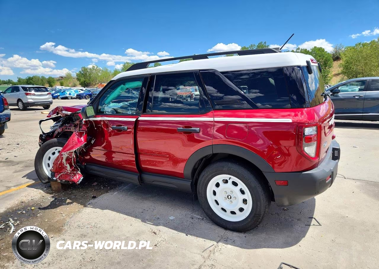 2025 Ford Bronco Sport Heritage VIN:3FMCR9GN8SRE42385 - 2
