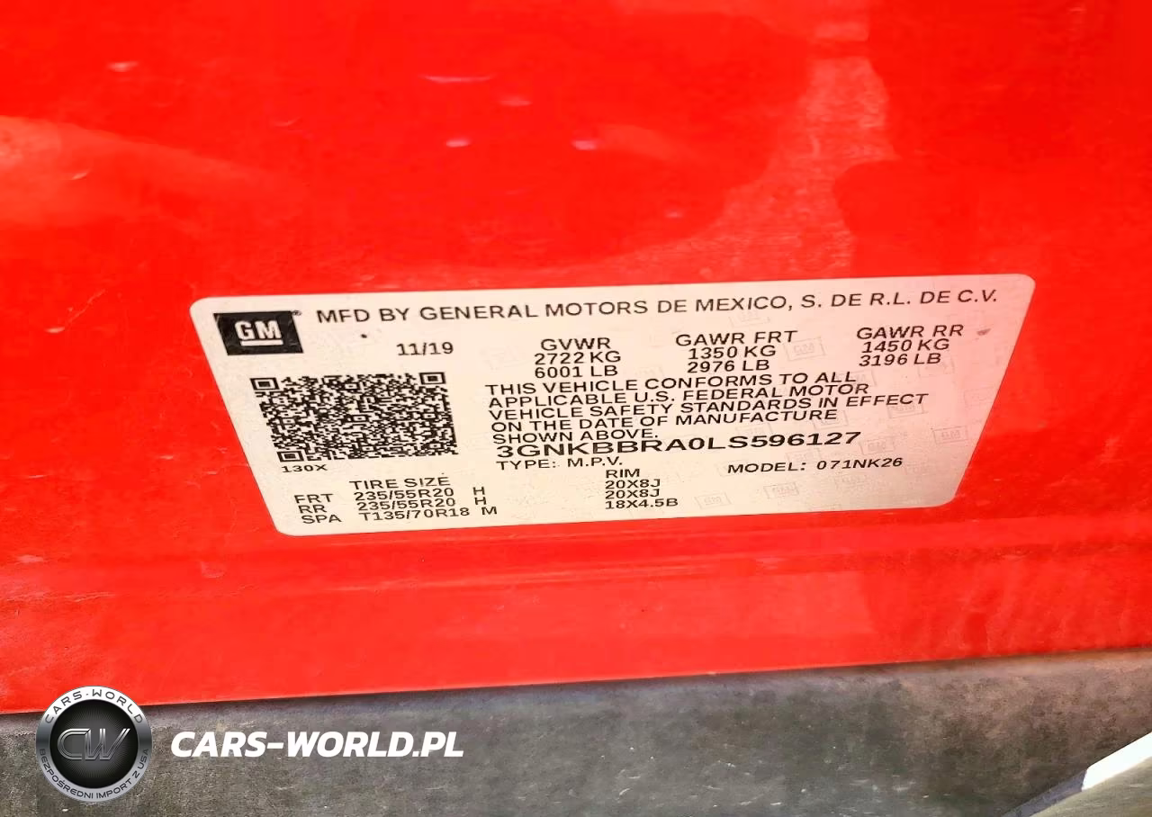 2020 Chevrolet Blazer 1Lt VIN:3GNKBBRA0LS596127 - 13