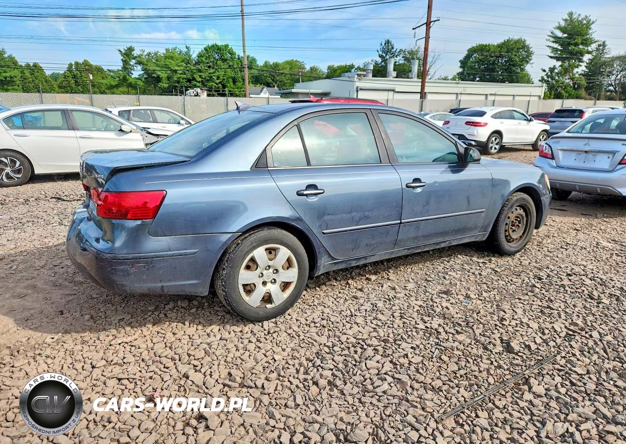 2010 Hyundai Sonata Gls VIN:5NPET4AC8AH636957 - 3