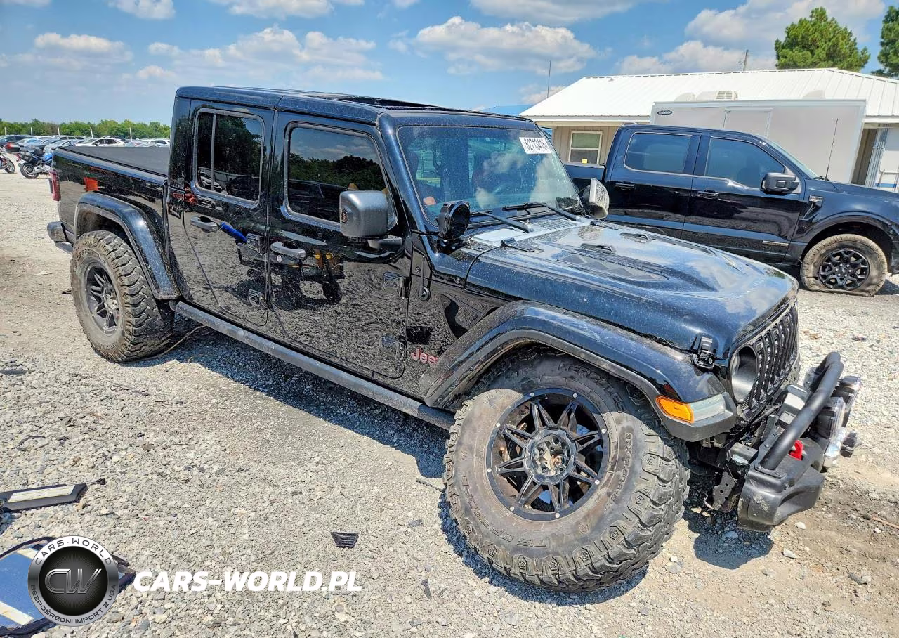 2021 Jeep Gladiator Rubicon VIN:1C6JJTBM3ML603622 - 4
