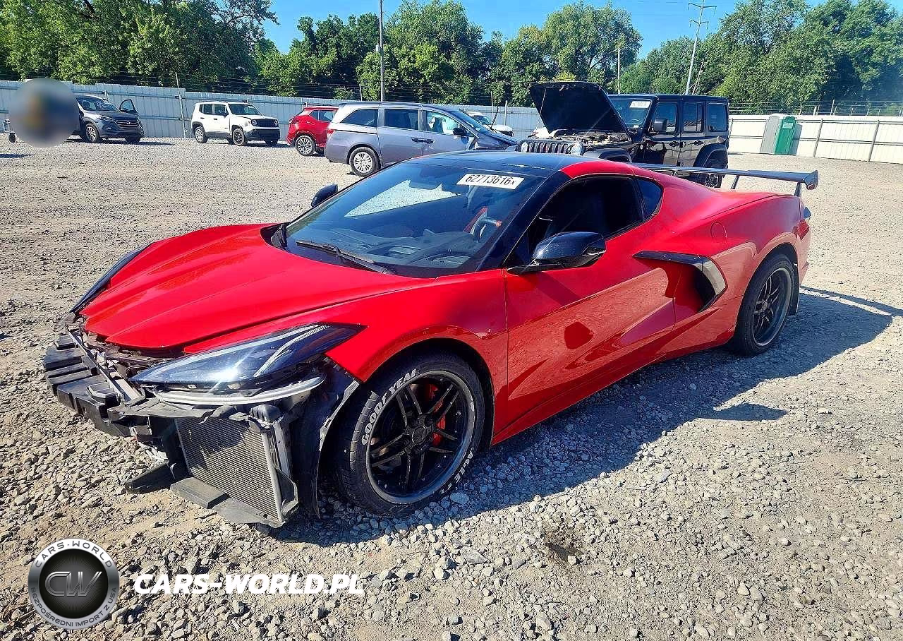 2022 Chevrolet Corvette Stingray 3Lt VIN:1G1YC2D47N5106581 - 1