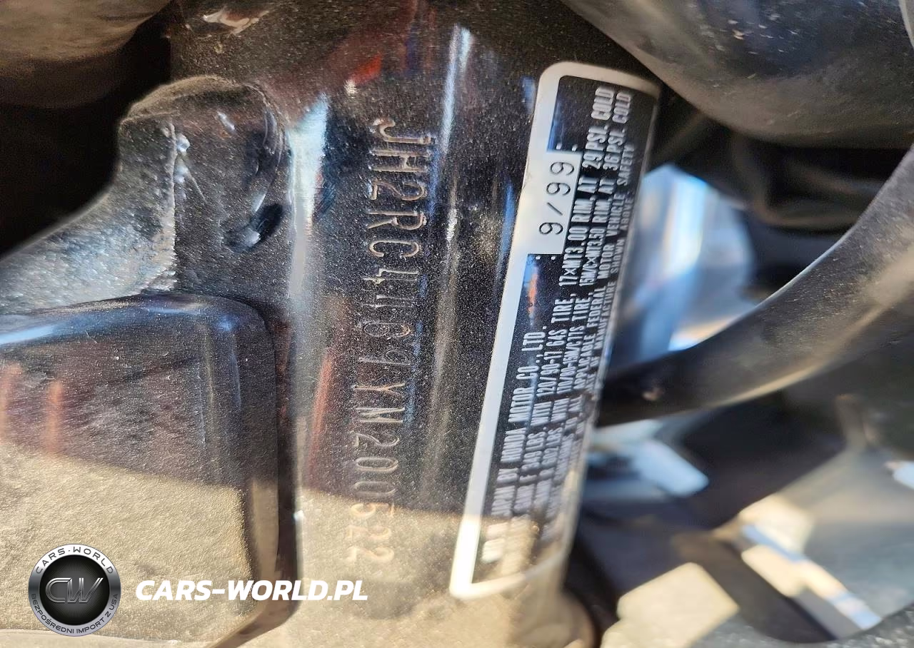 2000 Honda Vt750 Cd2 VIN:JH2RC4469YM200522 - 9