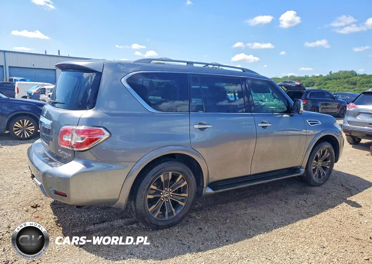 2019 Nissan Armada Platinum VIN:JN8AY2NE9K9755213 - 3