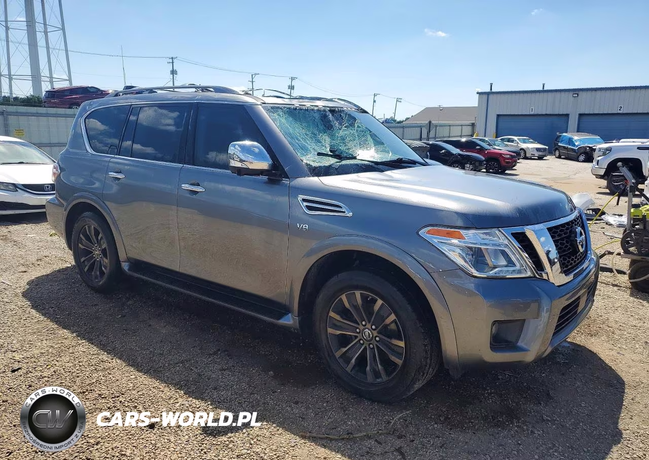 2019 Nissan Armada Platinum VIN:JN8AY2NE9K9755213 - 4