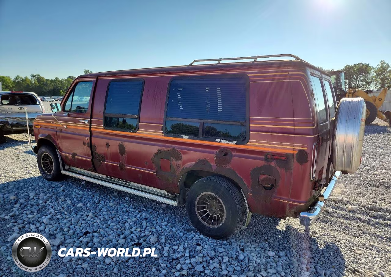 1986 Ford Econoline E150 Van VIN:1FDDE14N5GHB90092 - 2