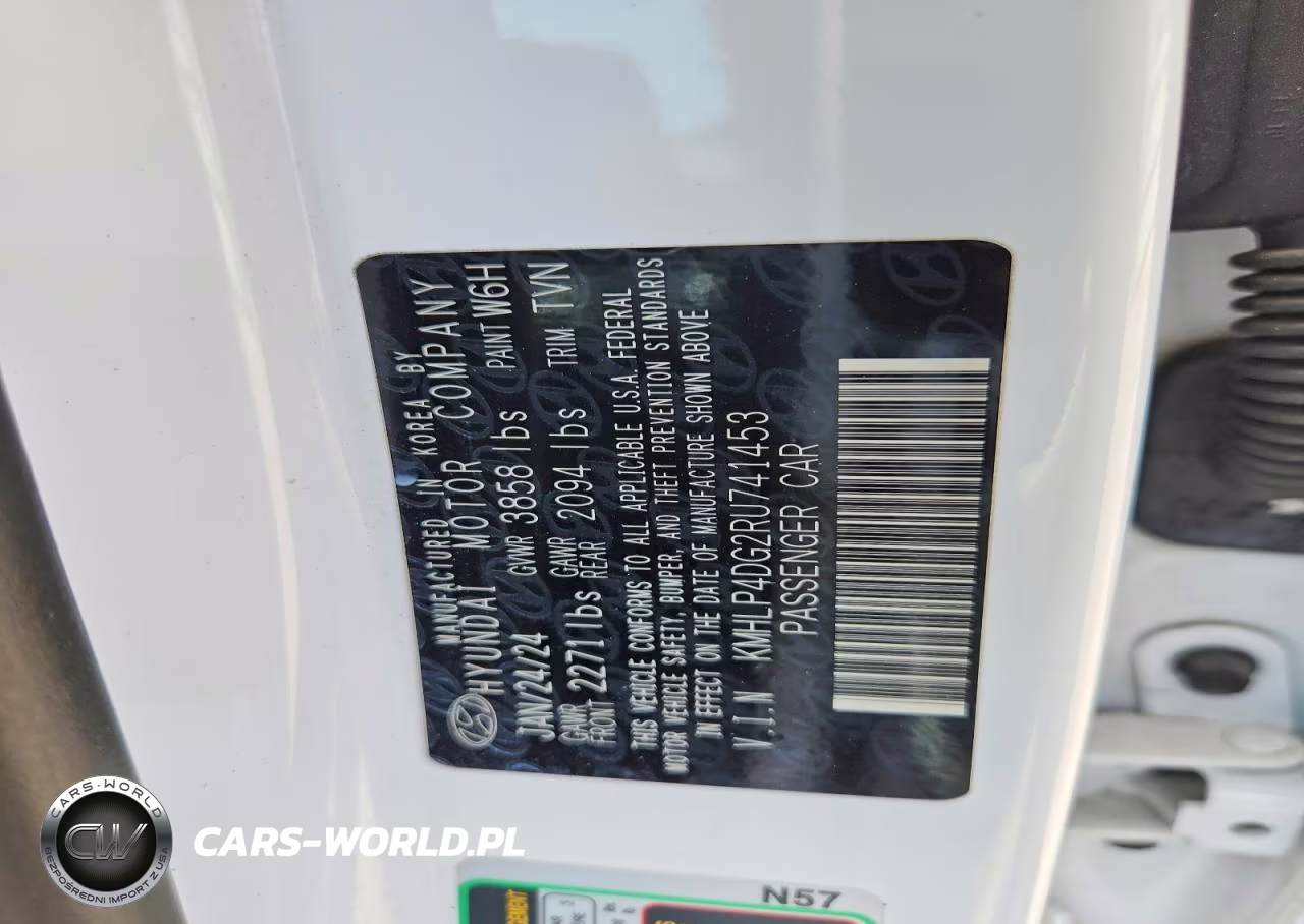 2024 Hyundai Elantra Limited VIN:KMHLP4DG2RU741453 - 13