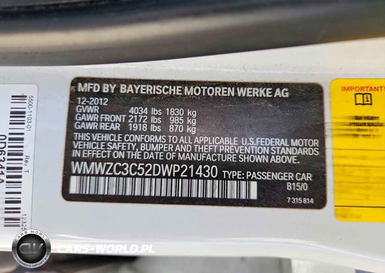 2013 Mini Cooper S Countryman VIN:WMWZC3C52DWP21430 - 12