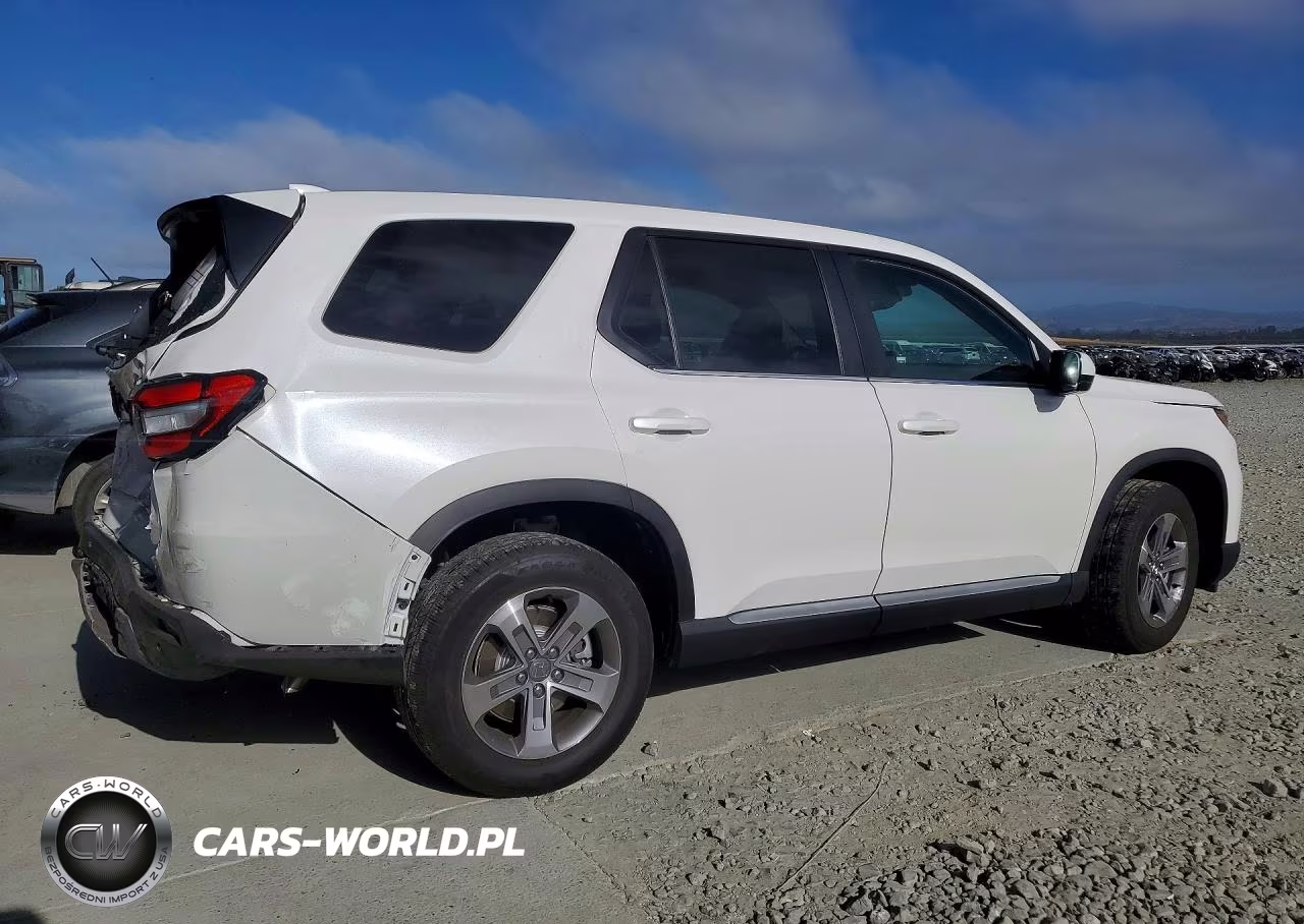 2025 Honda Pilot Exl VIN:5FNYG1H44SB099146 - 3