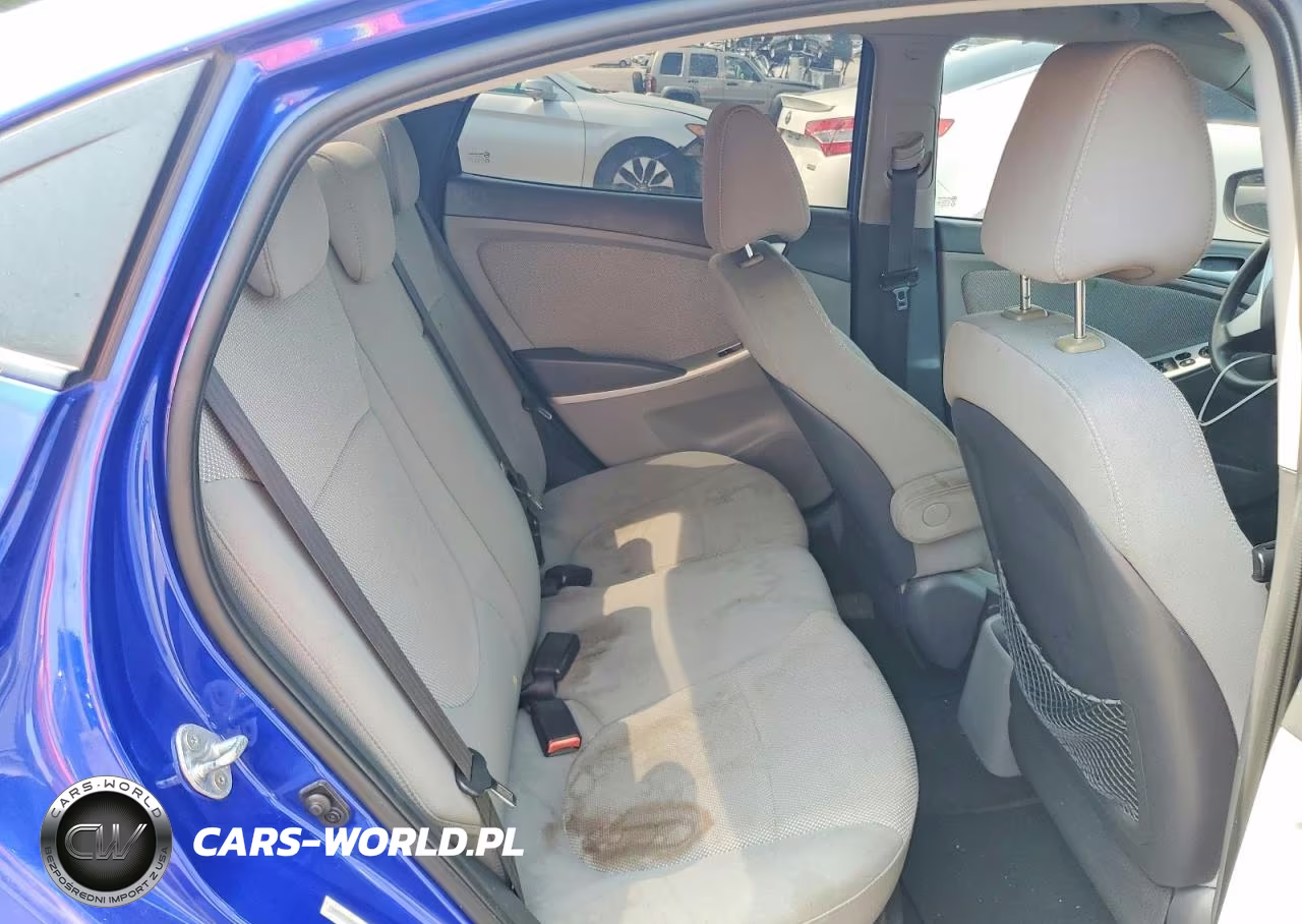 2013 Hyundai Accent Gls VIN:KMHCT4AE6DU529128 - 10