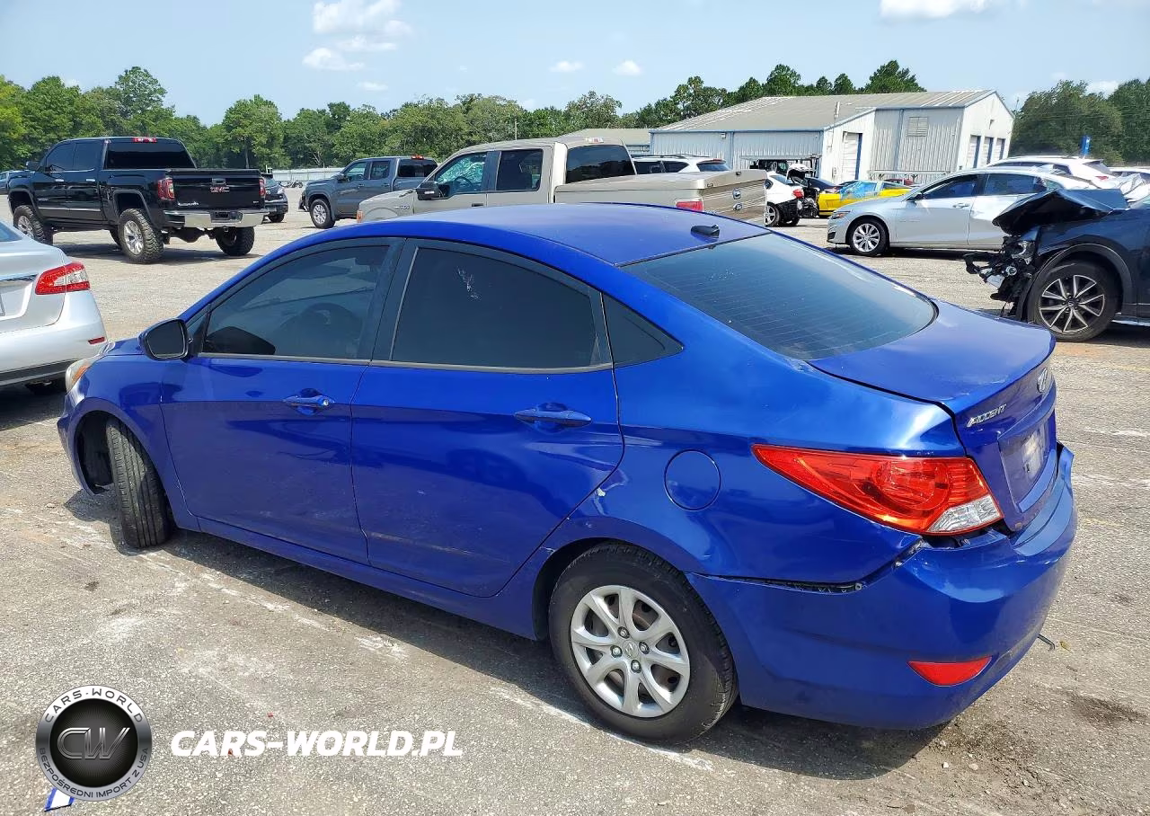2013 Hyundai Accent Gls VIN:KMHCT4AE6DU529128 - 2