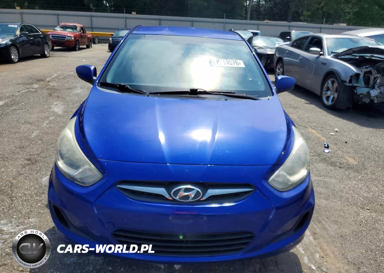2013 Hyundai Accent Gls VIN:KMHCT4AE6DU529128 - 5