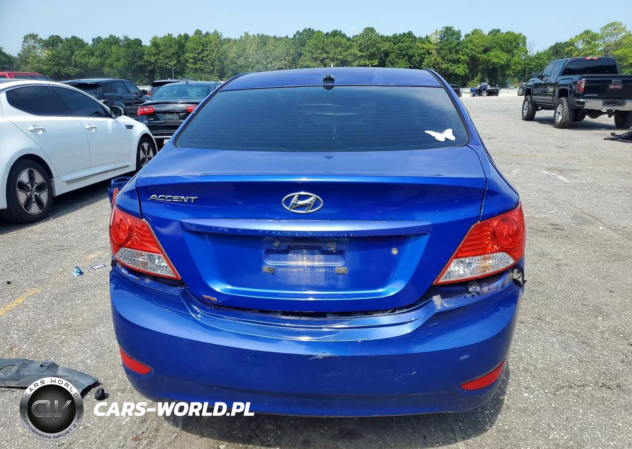 2013 Hyundai Accent Gls VIN:KMHCT4AE6DU529128 - 6