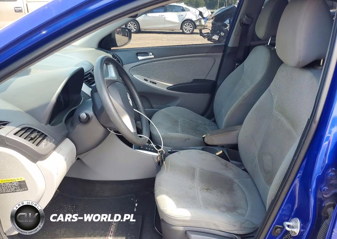 2013 Hyundai Accent Gls VIN:KMHCT4AE6DU529128 - 7