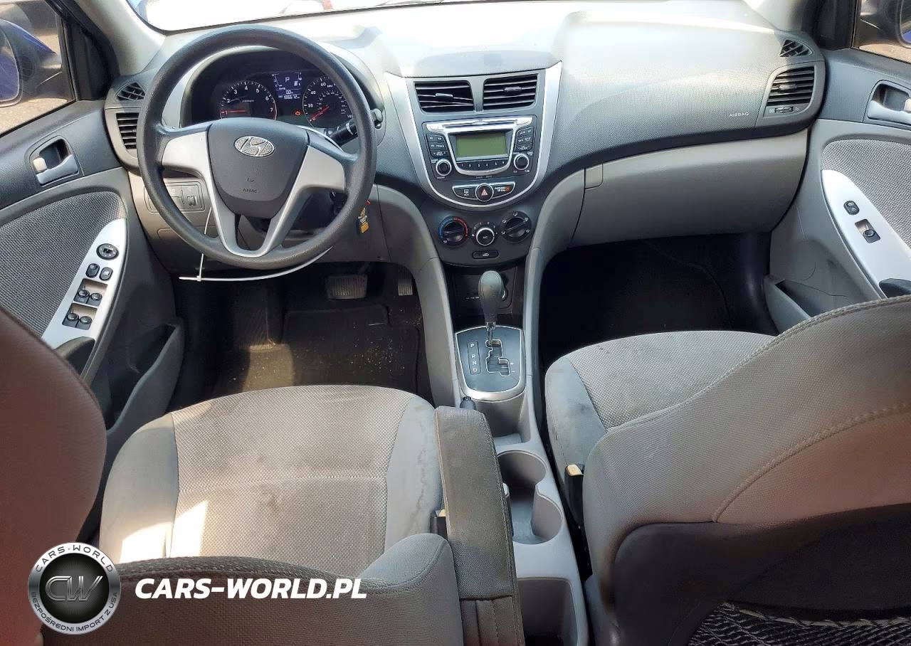 2013 Hyundai Accent Gls VIN:KMHCT4AE6DU529128 - 8
