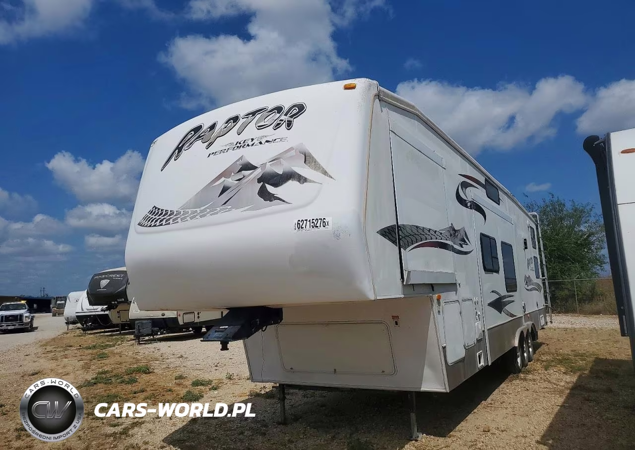 2007 Keystone Raptor Camper VIN:4YDF371257R800693 - 2