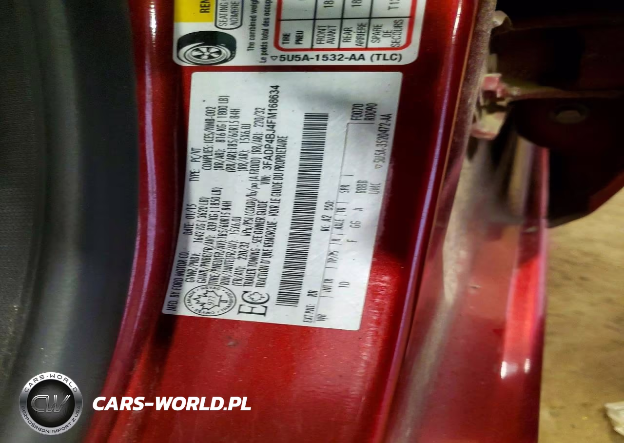 2015 Ford Fiesta Se VIN:3FADP4BJ4FM168634 - 12