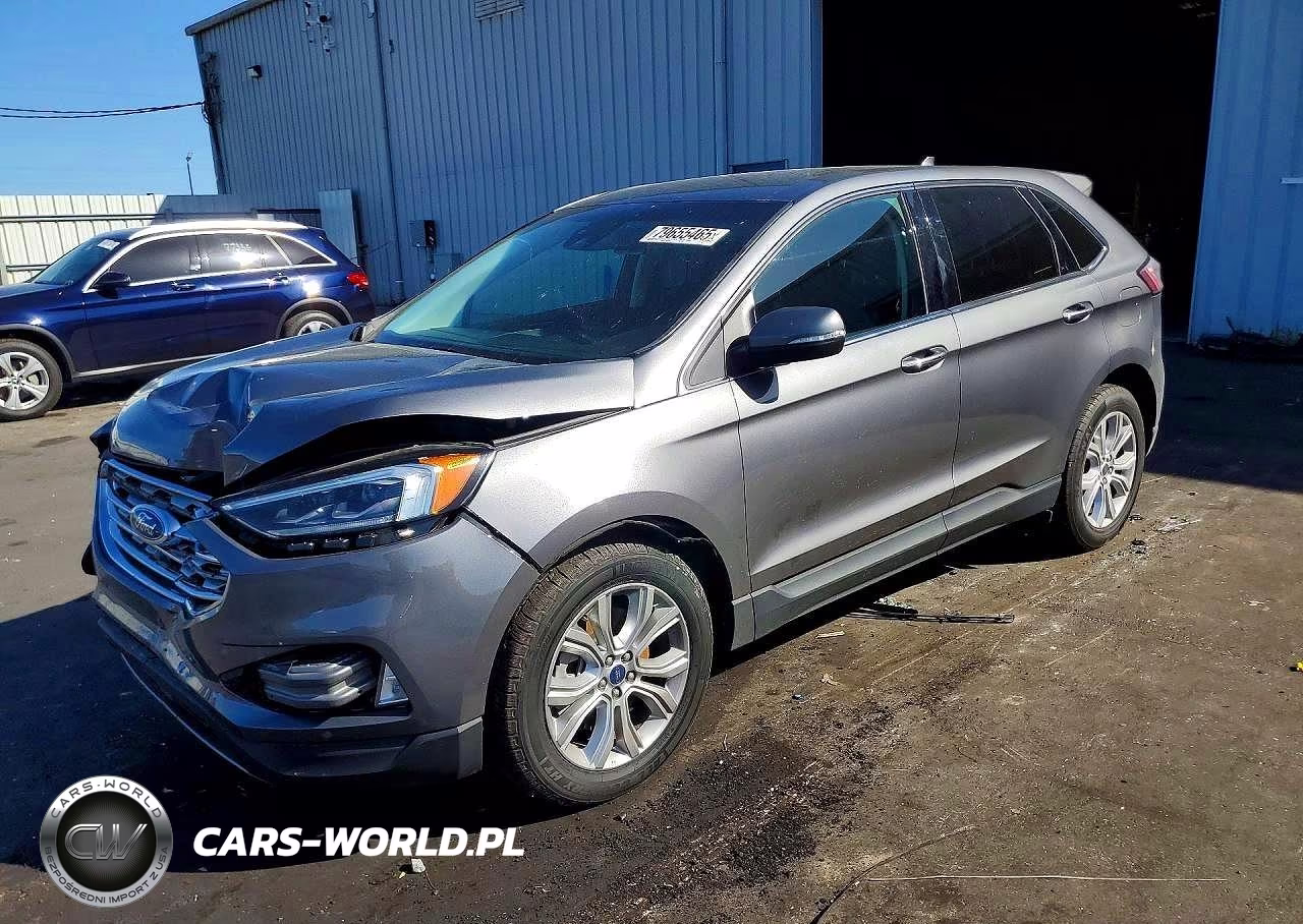 2022 Ford Edge Titanium VIN:2FMPK4K93NBB04611 - 1