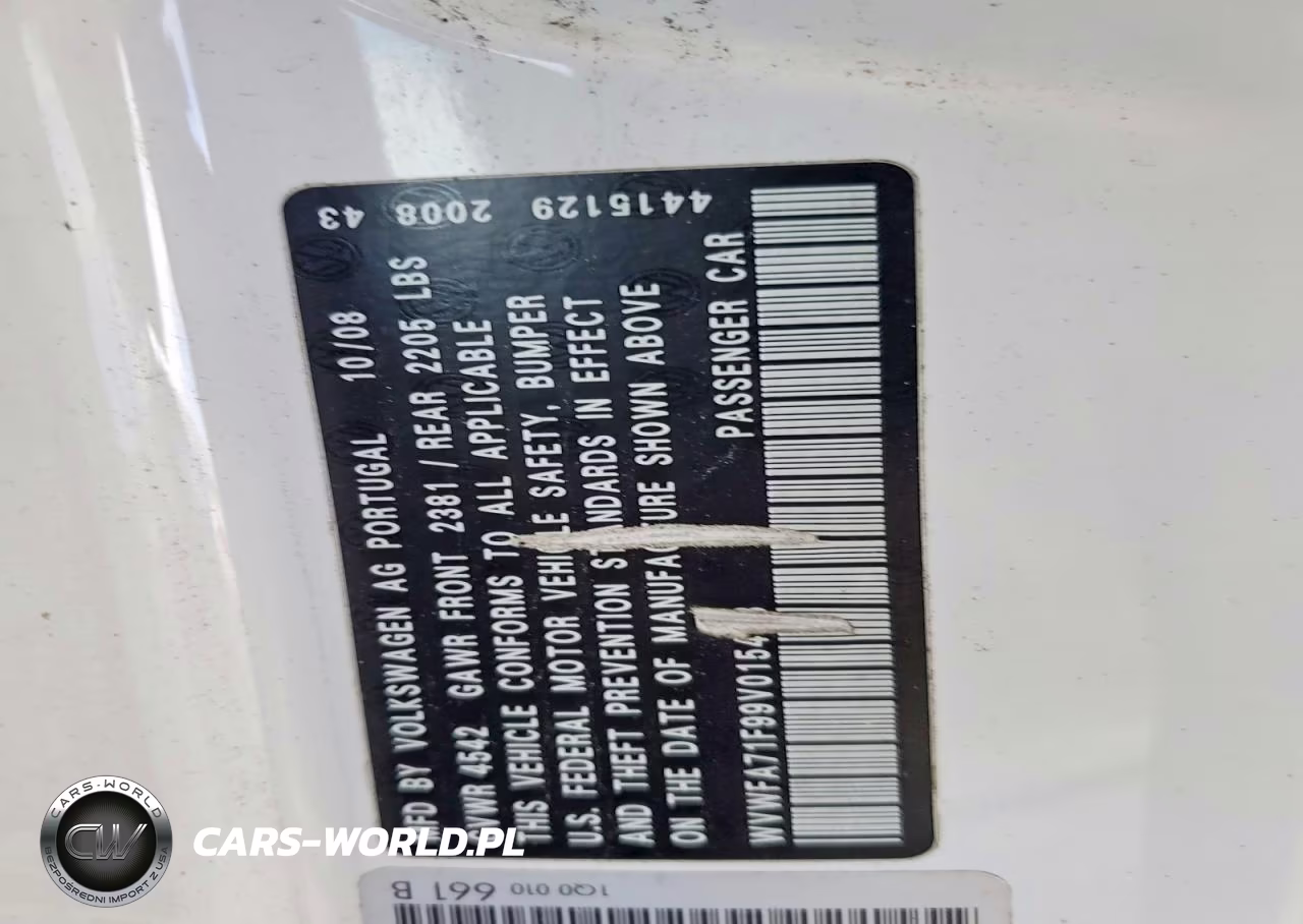 2009 Volkswagen Eos Lux VIN:WVWFA71F99V015423 - 12